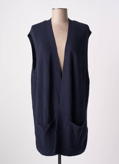 Gilet sans manche bleu CECIL pour femme
