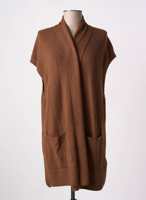 Gilet sans manche marron CECIL pour femme