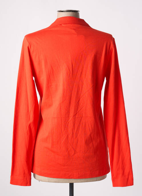 Polo orange SAINT JAMES pour femme