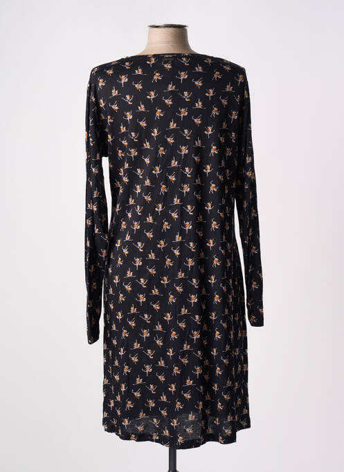 Robe mi-longue noir AGATHE & LOUISE pour femme