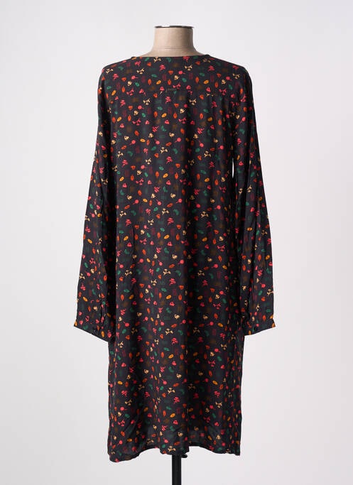 Robe mi-longue noir AGATHE & LOUISE pour femme