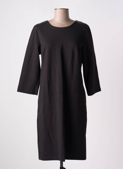 Robe mi-longue noir C'EST BEAU LA VIE pour femme
