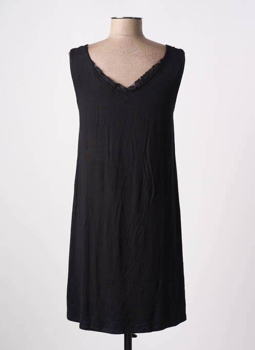 Robe mi-longue noir LA FIANCÉE pour femme