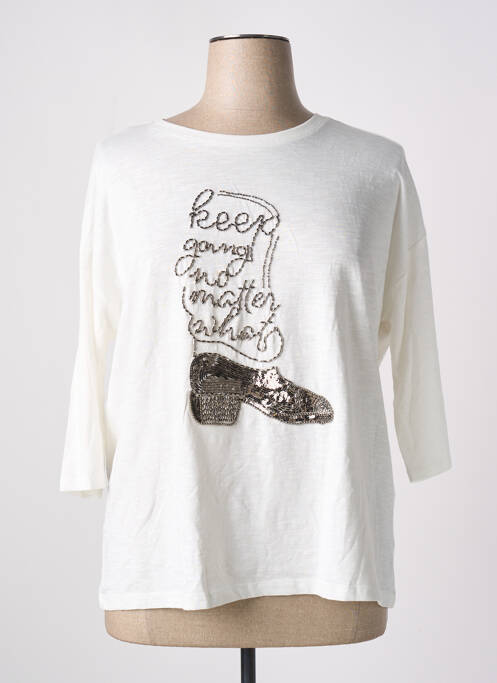 T-shirt blanc S.OLIVER pour femme