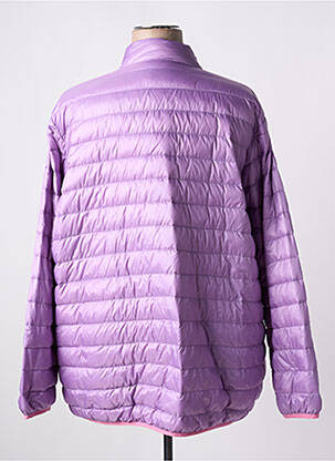 Doudoune poches sans capuche violet CISO femme