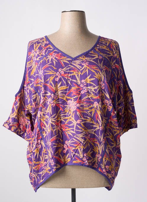 Blouse violet LA FIANCEE DU MEKONG pour femme