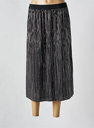 Jupe longue taille élastique noir JULIE GUERLANDE femme