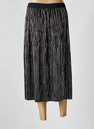 Jupe longue taille élastique noir JULIE GUERLANDE femme