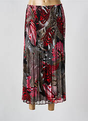 Jupe longue rouge FRANCK ANNA pour femme seconde vue