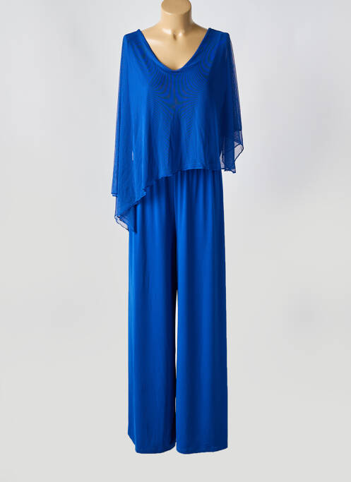 Combi-pantalon bleu UNICA PLUS pour femme