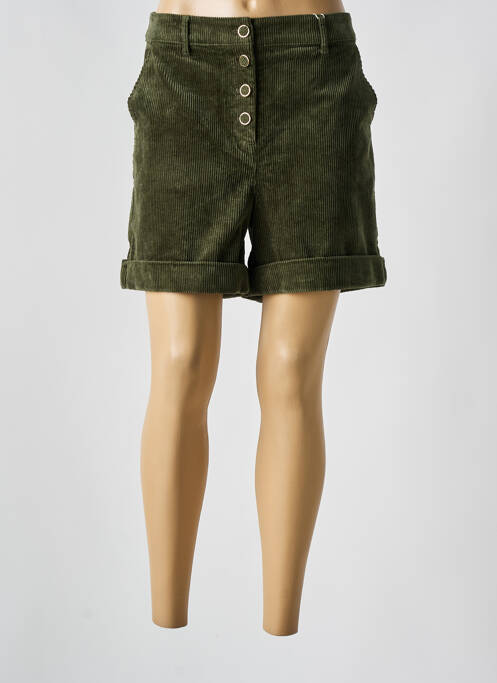Short vert C'EST BEAU LA VIE pour femme
