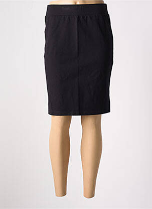 Jupe mi-longue coupe droite noir JENSEN femme