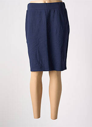Jupe mi-longue stretch bleu JENSEN femme