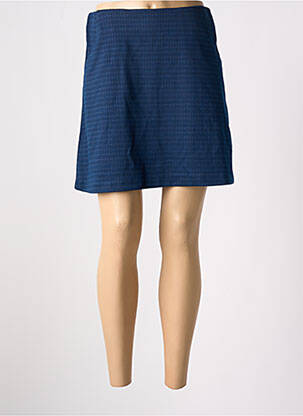 Jupe courte poches bleu B.YOUNG femme