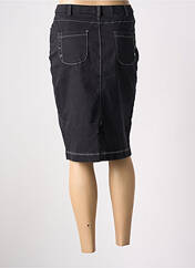 Jupe mi-longue noir CHRISTINE LAURE pour femme seconde vue