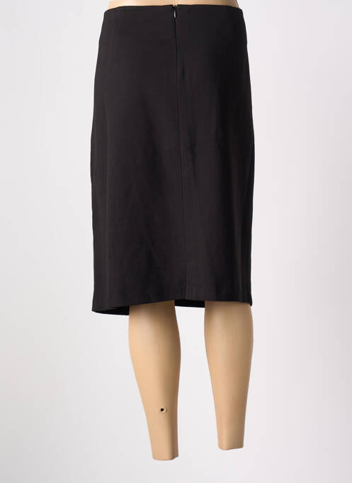 Jupe mi-longue noir CHRISTINE LAURE pour femme
