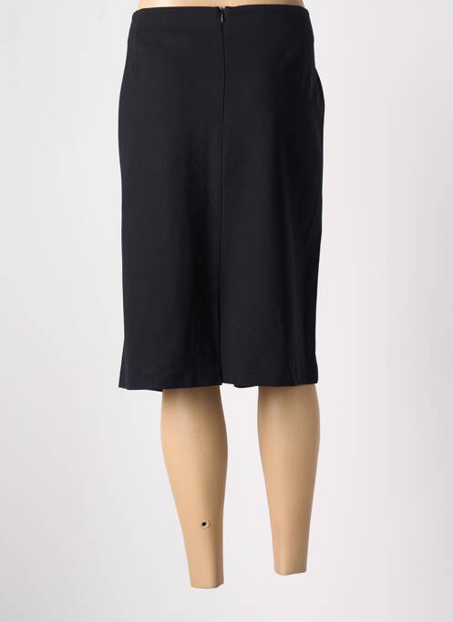 Jupe mi-longue noir CHRISTINE LAURE pour femme