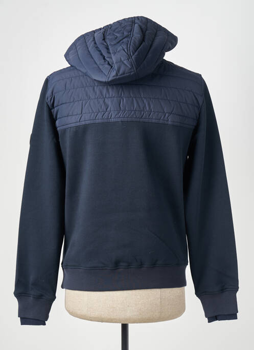 Sweat-shirt à capuche bleu GAZE pour homme