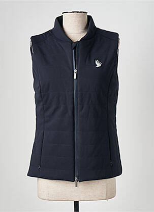 Doudoune poches sans capuche bleu GAZE femme