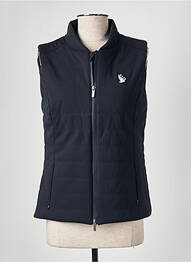 Doudoune poches sans capuche bleu GAZE femme