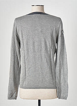 Pull tissage chiné manches longues gris GAZE femme
