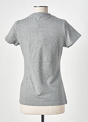 T-shirt col v manches courtes gris GAZE femme