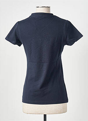 T-shirt col v manches courtes bleu GAZE femme