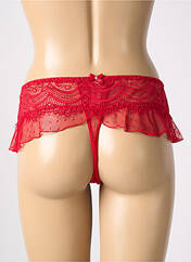 String rouge ESCORT pour femme seconde vue
