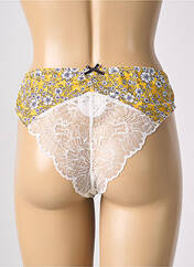 Tanga jaune ESCORT pour femme seconde vue