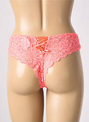 Tanga rose ESCORT pour femme seconde vue