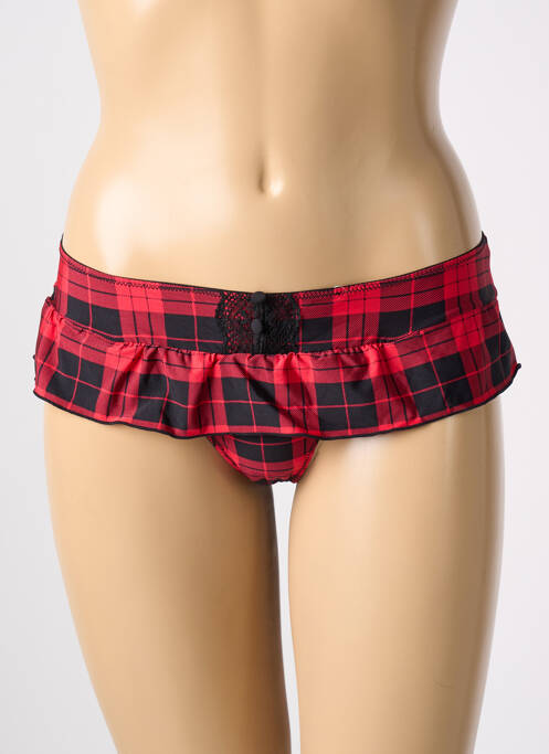String rouge ESCORT pour femme