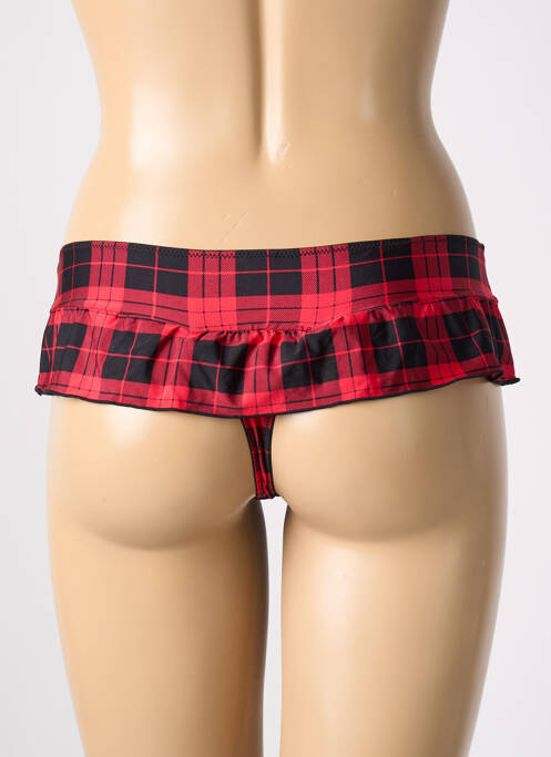 String rouge ESCORT pour femme