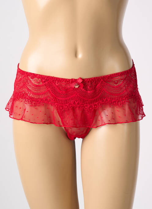 String rouge ESCORT pour femme