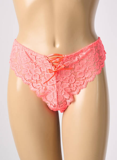 Tanga rose ESCORT pour femme