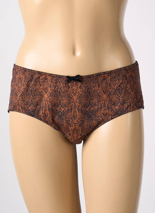 Shorty marron ESCORT pour femme