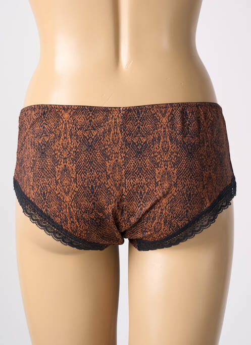 Shorty marron ESCORT pour femme
