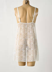 Nuisette/combinette blanc STEFFY pour femme seconde vue