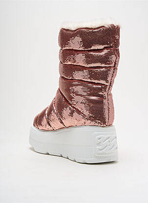 Bottines/boots fourrée talon de 7 à 9cm rose CASADEI femme