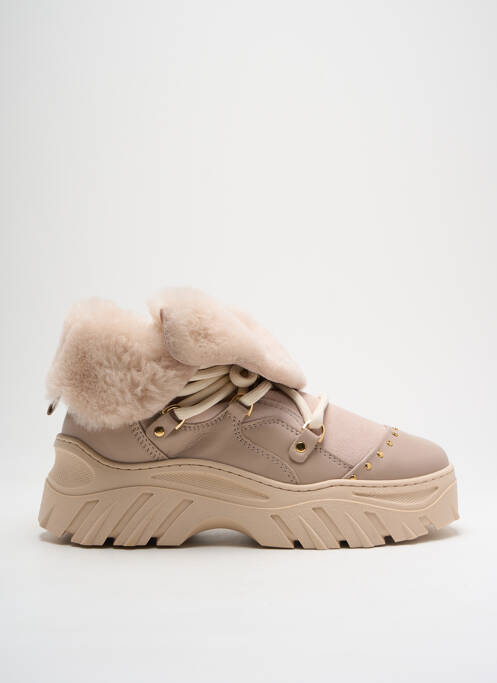 Baskets beige INUIKII pour femme