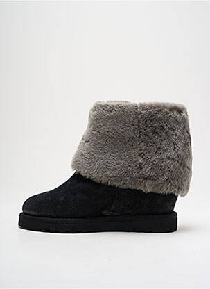 Bottines/boots fourrée talon de 7 à 9cm noir ASH femme
