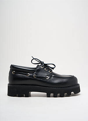 Derbies tissage satiné talon de 4 à 6cm noir PROENZA SCHOULER femme