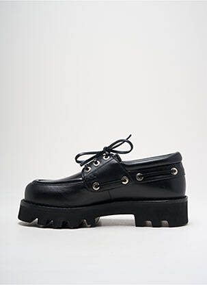 Derbies tissage satiné talon de 4 à 6cm noir PROENZA SCHOULER femme