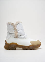 Bottines/Boots blanc MOU pour femme seconde vue