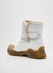 Bottines/Boots blanc MOU pour femme seconde vue