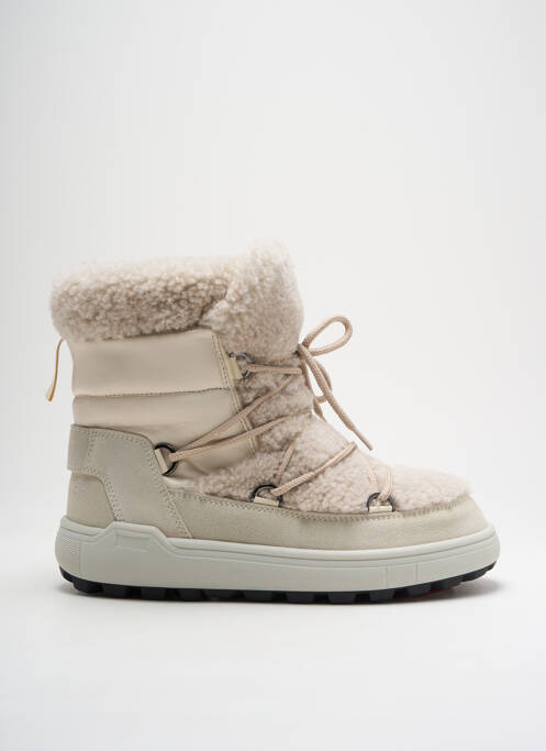 Bottines/Boots beige BOGNER pour femme