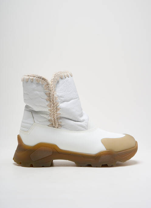 Bottines/Boots blanc MOU pour femme