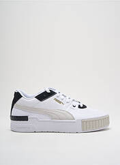 Baskets blanc PUMA pour femme seconde vue