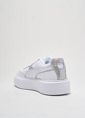 Baskets blanc PUMA pour femme seconde vue