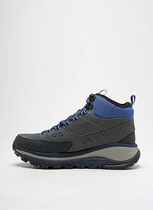 Baskets bout rond talon de 4 à 6cm bleu HOKA ONE ONE femme