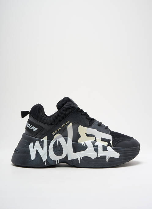 Baskets noir NAKED WOLFE pour homme